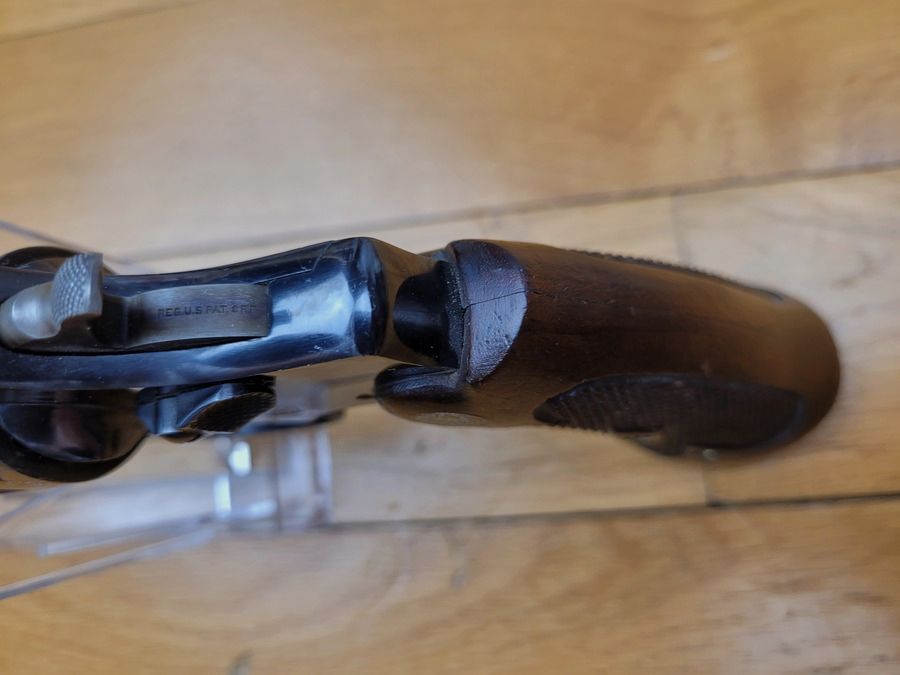 Seltenes Revolver Smith&Wesson 22/32 Heavy Frame Target – Bekeart Modell – 22LR – ca. 1928 – Top Zustand!, Bild 13 von 22
