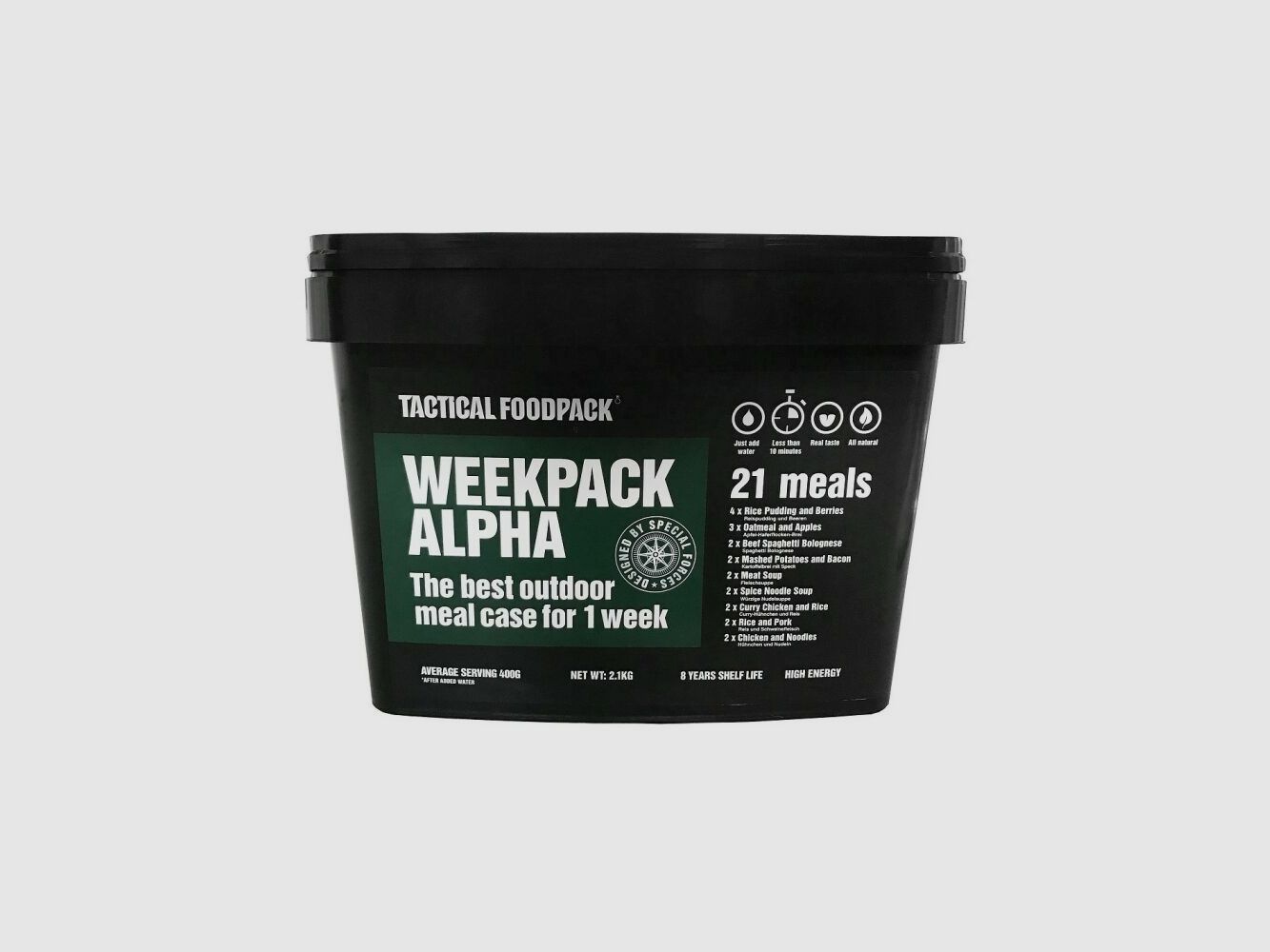 Nahrung Weekpack Alpha 2080g