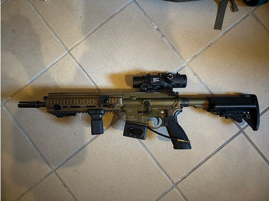 VFC HK416 GBB + HPA Adapter
