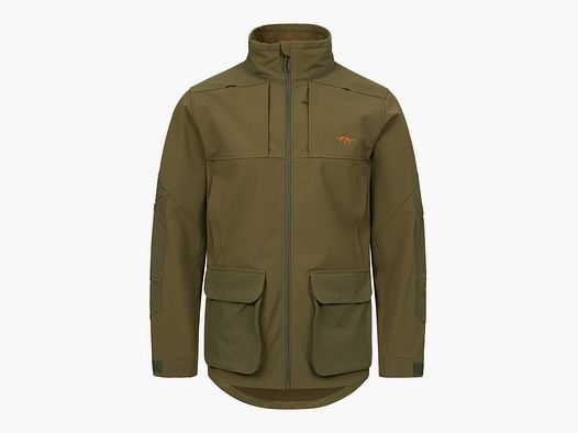 Blaser Herren Tackle Softshell Jacke Dunkel Oliv