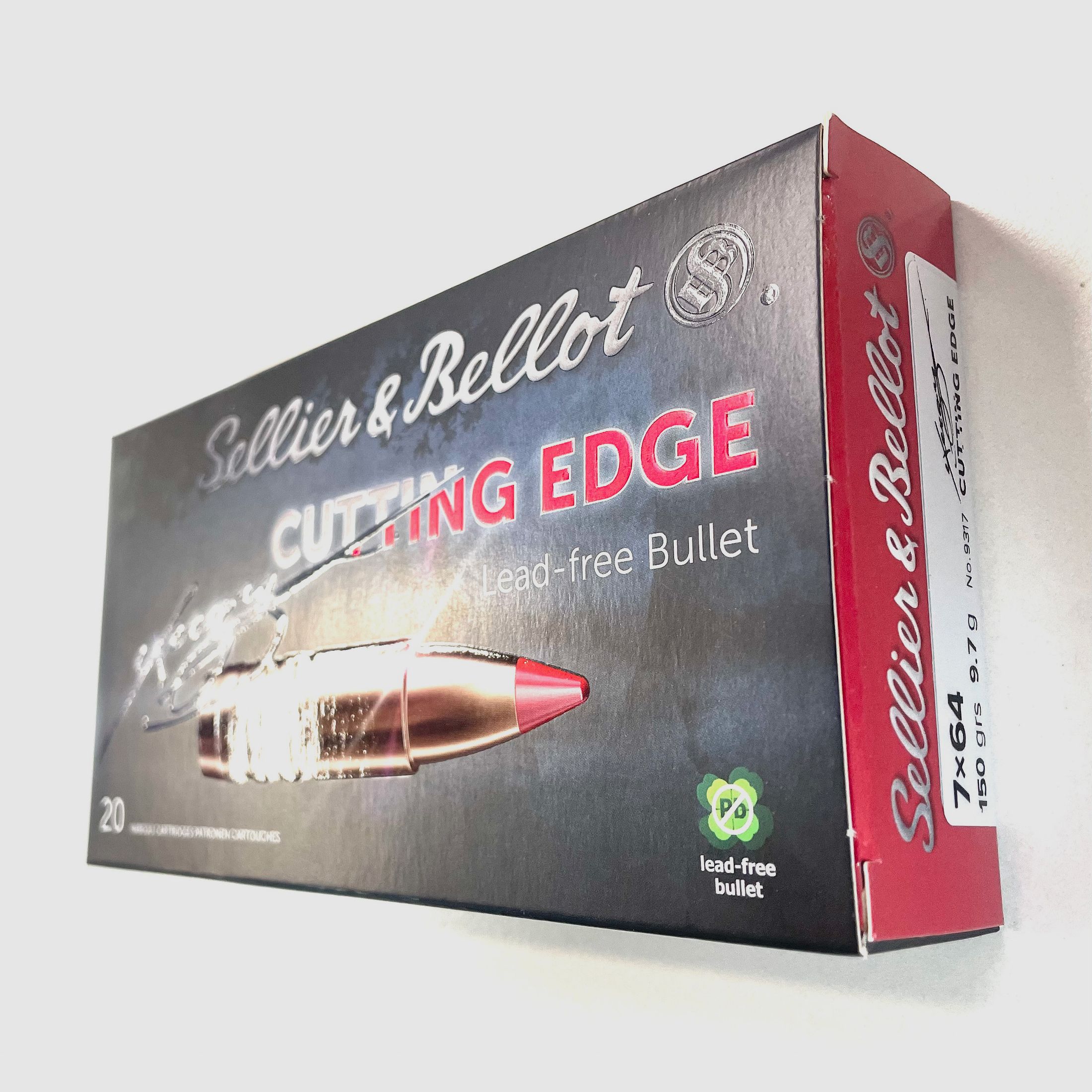 Sellier & Bellot 2019735 7x64 exergy EDGE 9.7g 150grs. 20pcs.