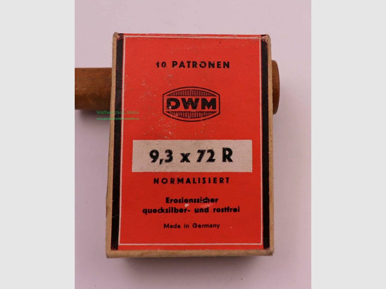 DWM, Berlín cartuchos de rifle 9,3x72R