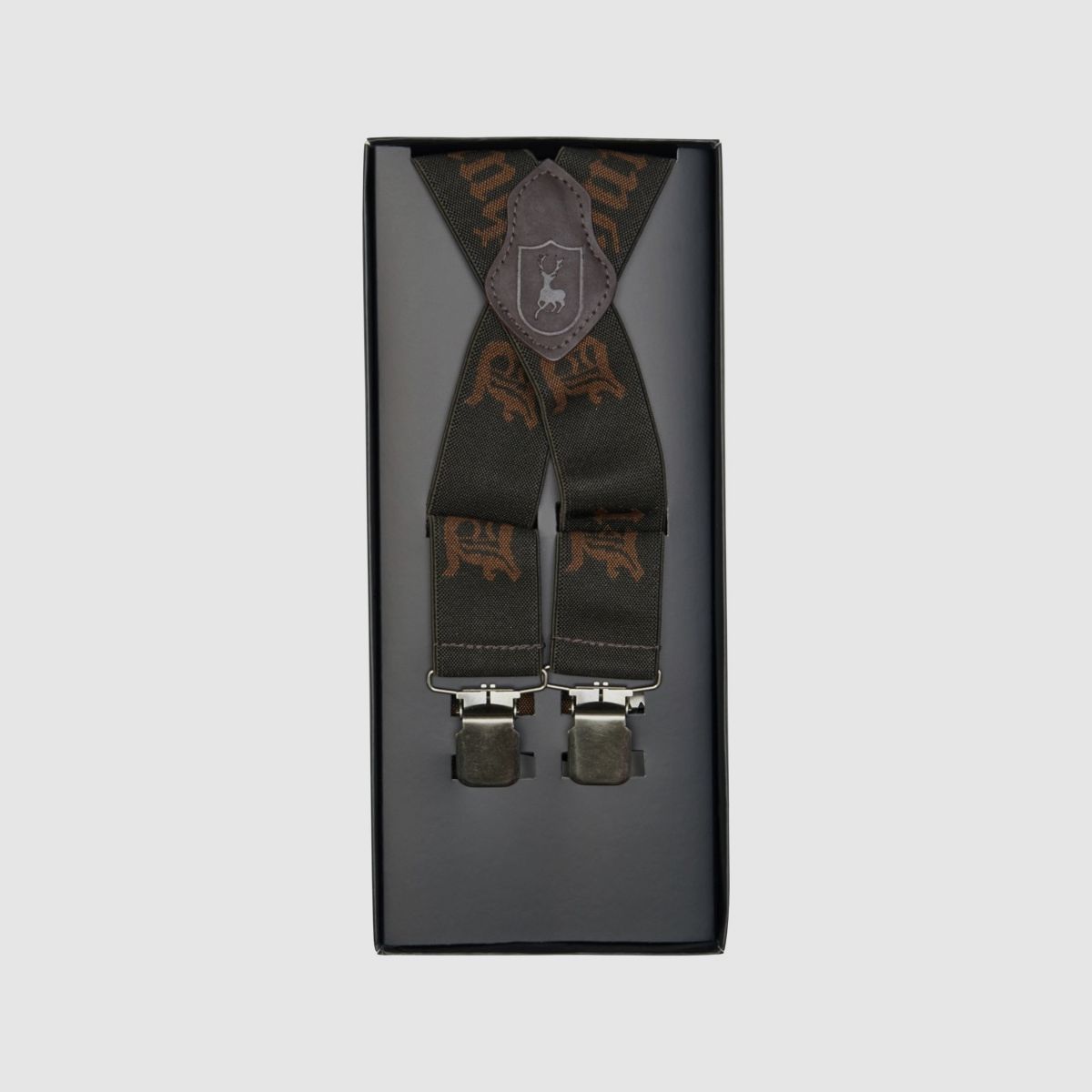 DEERHUNTER Logo Hosenträger mit Clipse