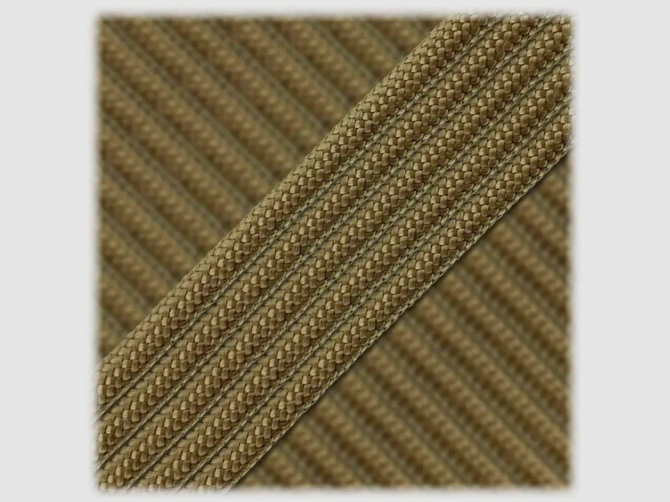 EDCX EDCX Fallschirmleine Typ III 550lb Nylon 100 m coyote braun