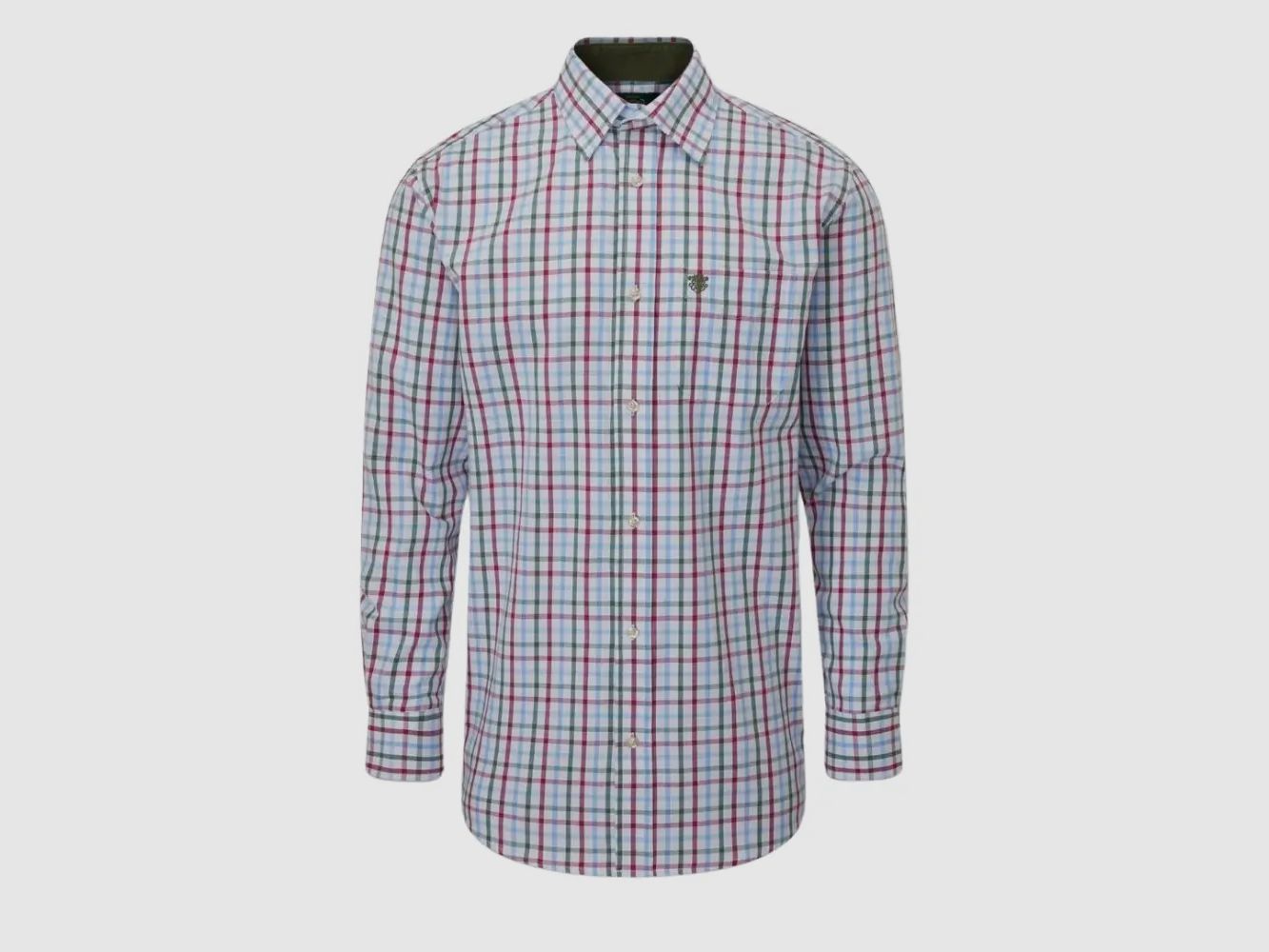 Camisa Alan Paine Aylesbury (Cuadros burdeos)