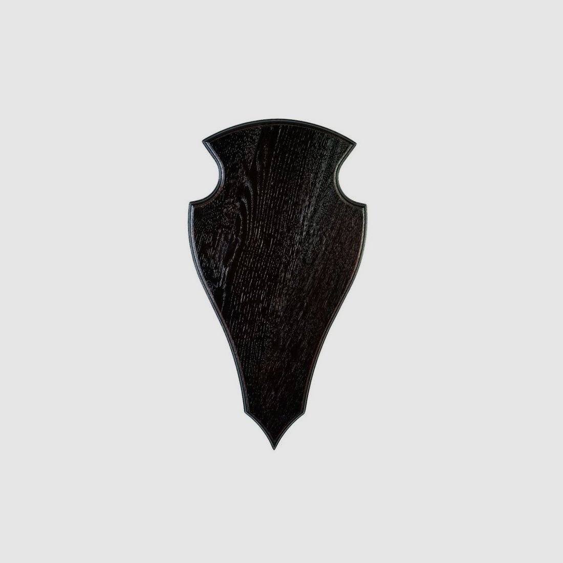 Abzeichen für Trophäe Hirsch Eiche dunkel 45x24 Januel