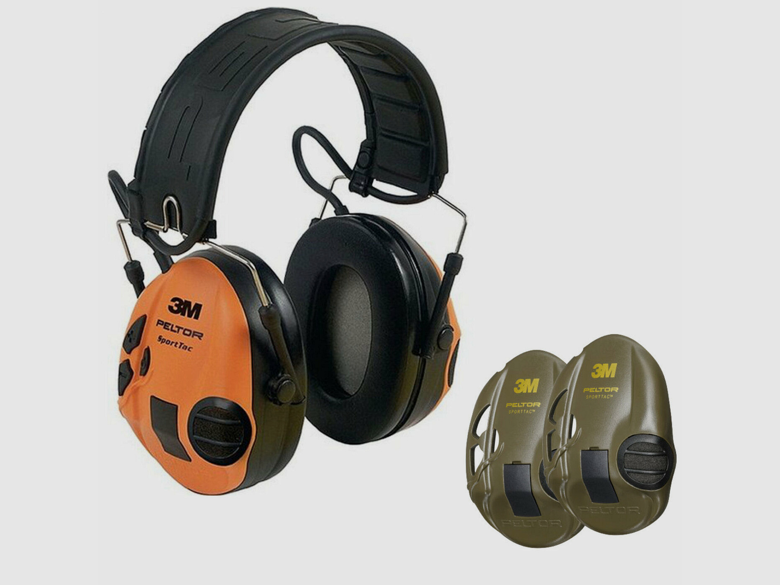 3M Peltor SportTac​ oliv/orange Gehörschutz