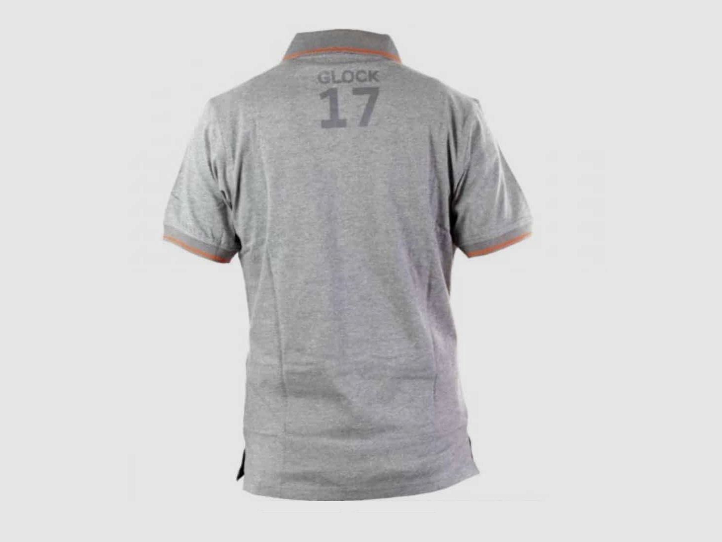 GLOCK POLO SHIRT MEN SF GRIGIA G17, immagine 4 di 4