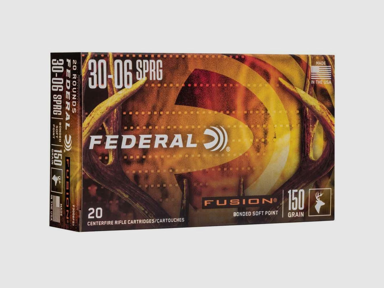 .30-06 Spr. Fusion 9,8g/150grs. Federal Ammunition