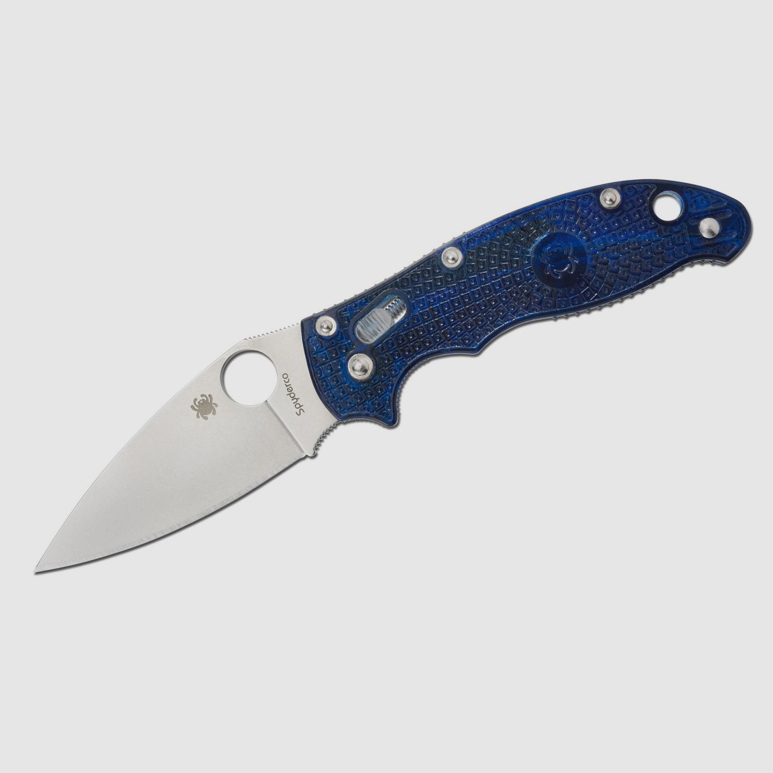 Taschenmesser SPYDERCO MANIX2 TRANSLUCENT BLUE C101PBL2