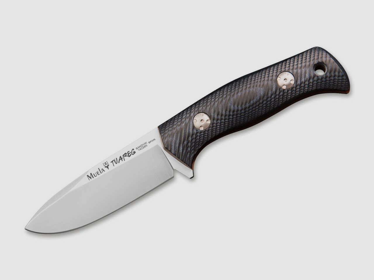 Muela Turareg black coltello da caccia