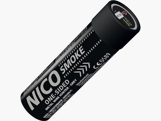 NICO 120 seconds paintball smoke grenade (black-gray)
