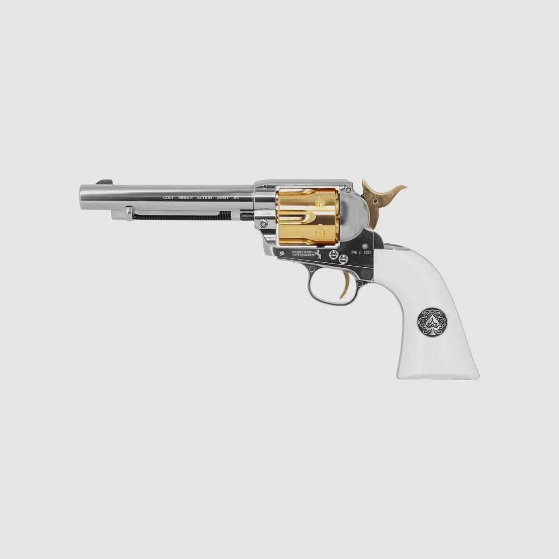 Revolver SAA Smoke Wagon 4,5 mm diabolo's Colt, afbeelding 1 van 4