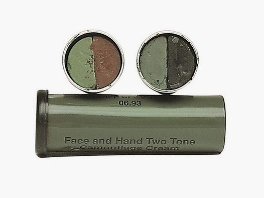 Miltec Grimingstock - Tarnung 2 Farben Braun/Khaki - Einfache Anwendung - Optimale Diskretion in der Natur
