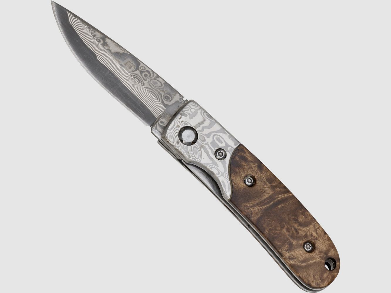 Damast Taschenmesser in Geschenkdose