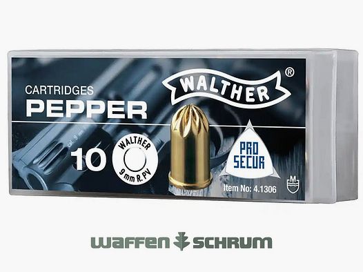 Walther 9mmR.K. Pfefferpatrone