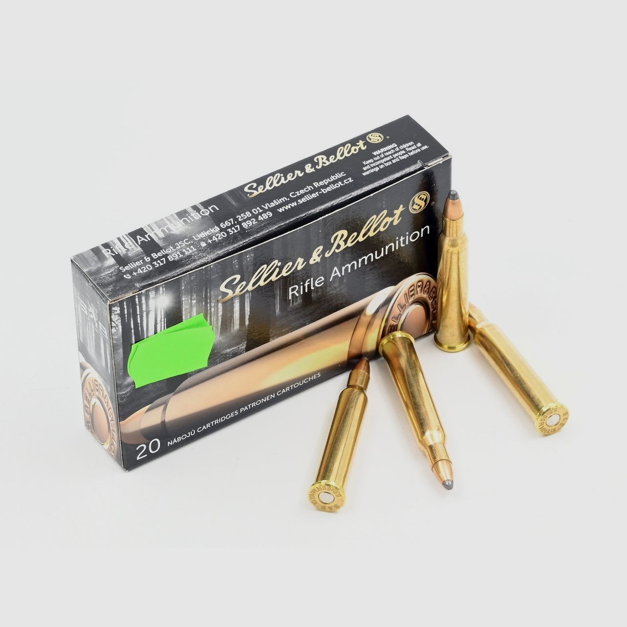 S + B, 5.6 x 50R SP 3.24G, SP 50gr 20Stk