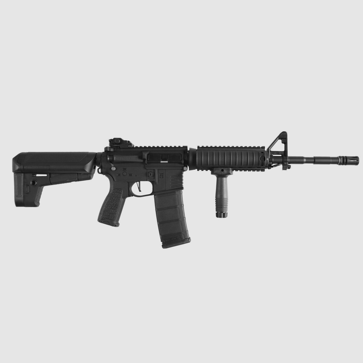 AR15 RIS CHARLIE Negro S-AEG Rifle Airsoft Libre a partir de 18 Años | Delta Armory