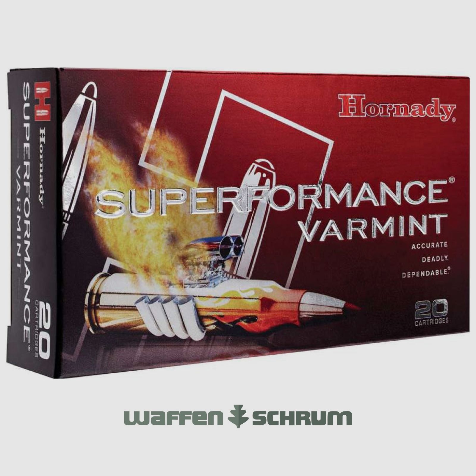 Hornady Superformance Varmint V-Max .17Hornet 1,3g - 20gr.