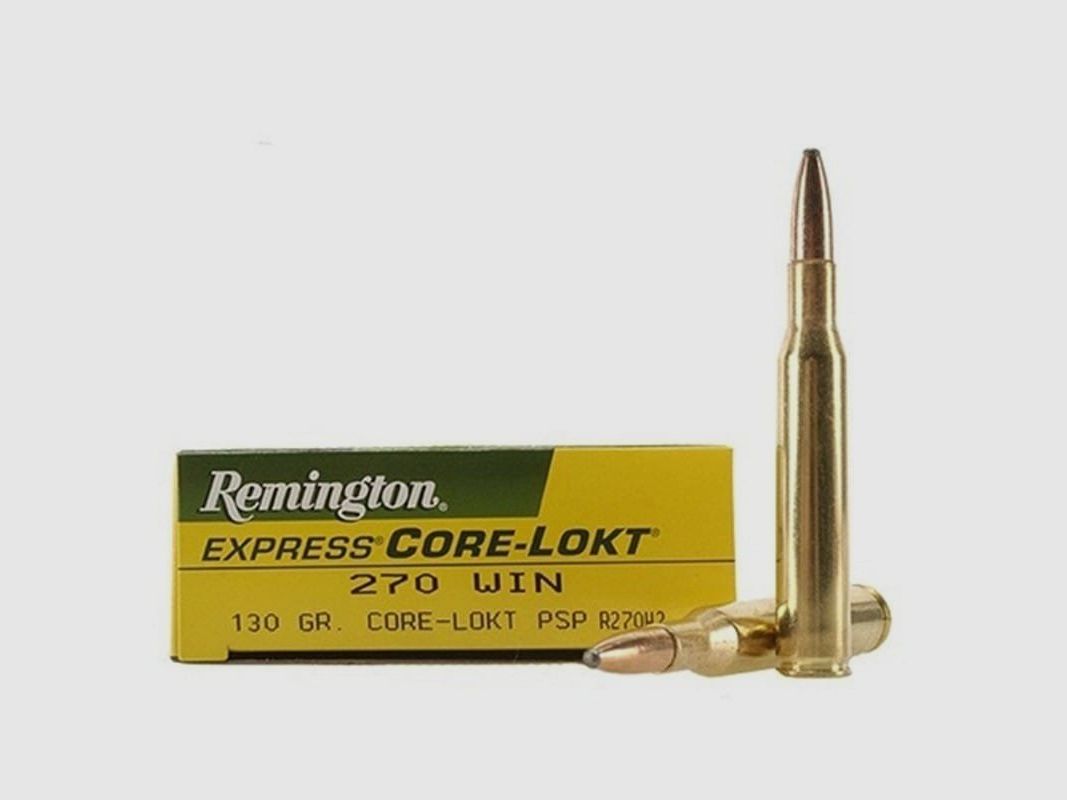 Büchsenmunition REMINGTON CORE-LOKT – 270 Win. – 130 gr, Bild 2 von 3