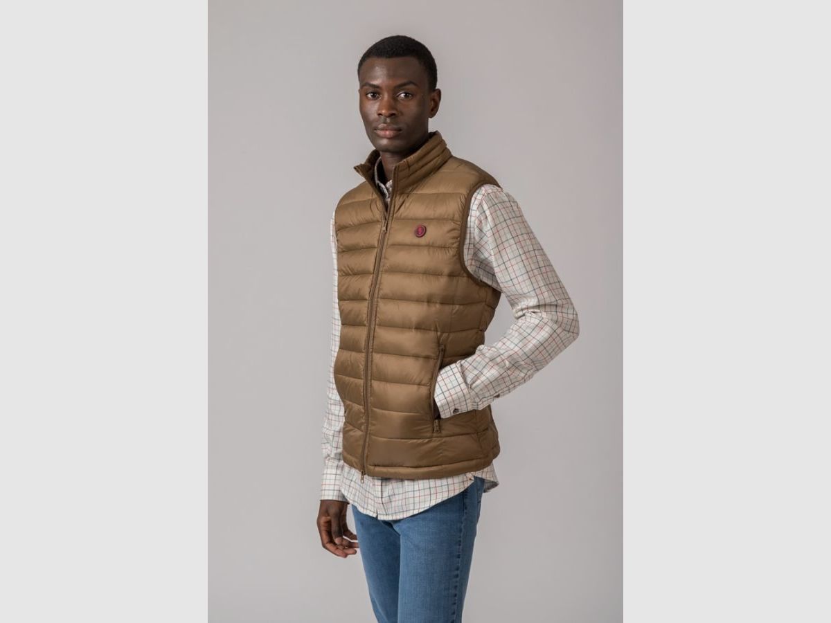 Herrenweste Modell Lugo Camel, Bild 1 von 2