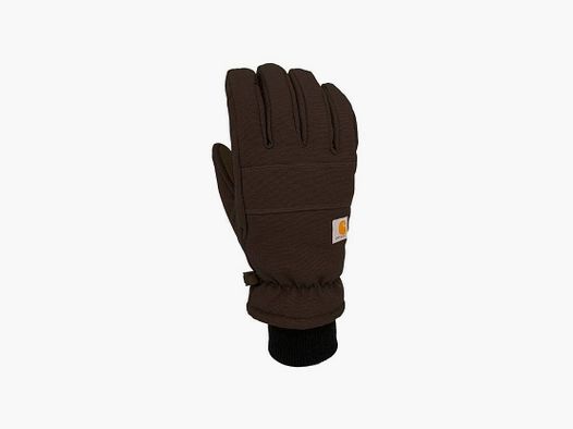 Carhartt Insulated Duck Sythetic Leather Touch-Sensitive Knit Cuff Glove Women Black S