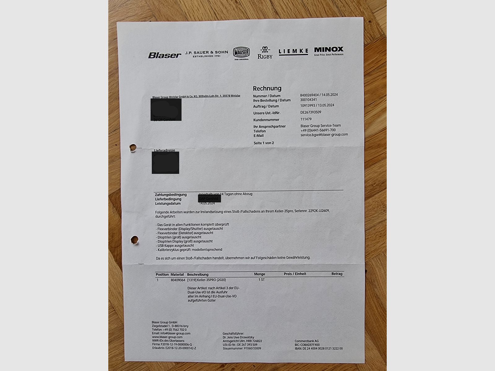 Wärmebildkamera WBK Liemke Keiler 35 Pro (2020)