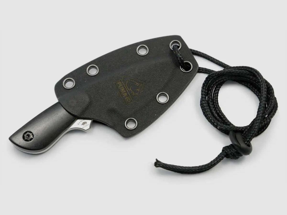 PUMA IP wild boar frischling, Ebenholz, Neck-Knife
