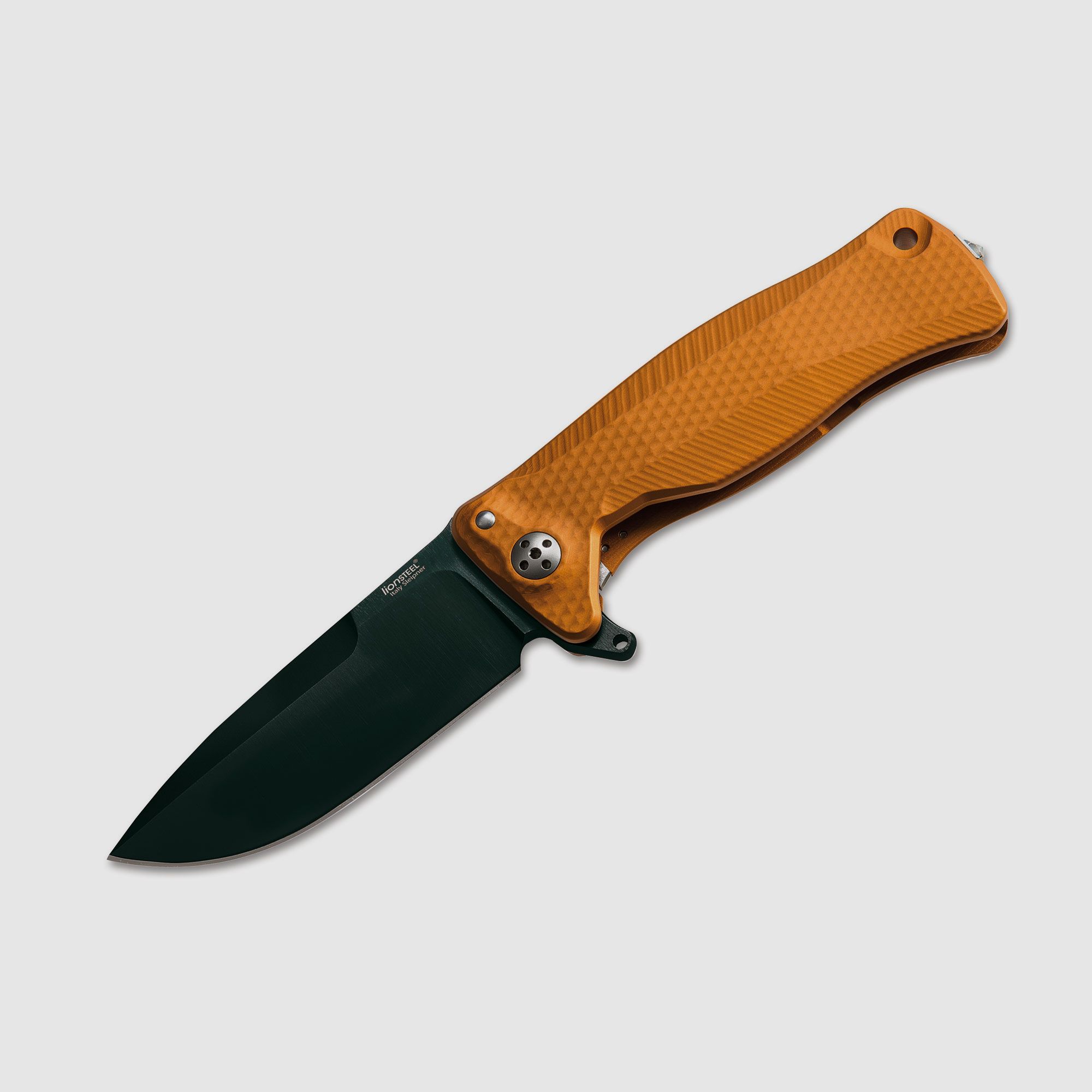 Taschenmesser LIONSTEEL SR-11 ALUMINIUM ORANGE BLACK
