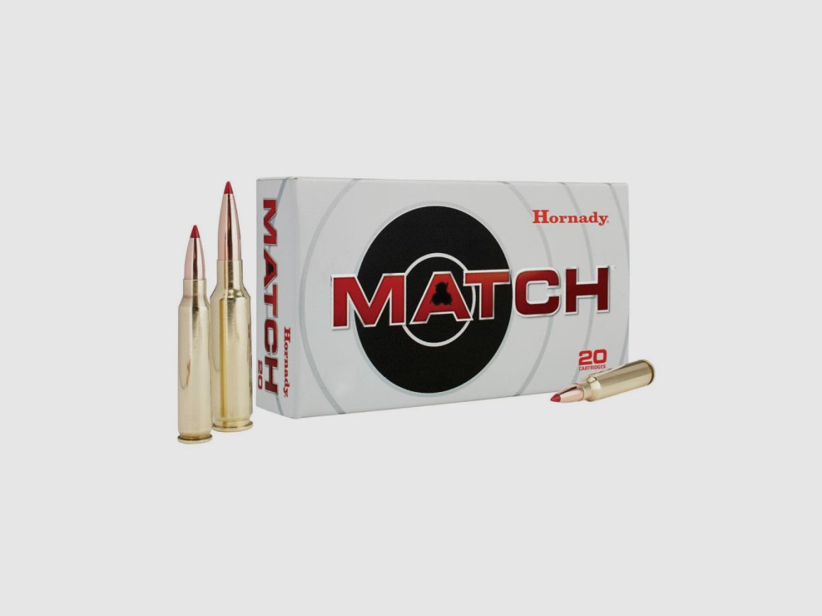 Munizioni per carabina HORNADY cal. 6,5 Creedmoor ELD Match 147 gr