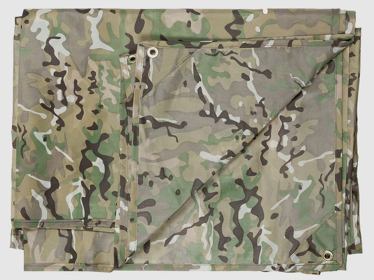 Mehrzweckplane, "Tarp", operation-camo, ca. 400x500 cm