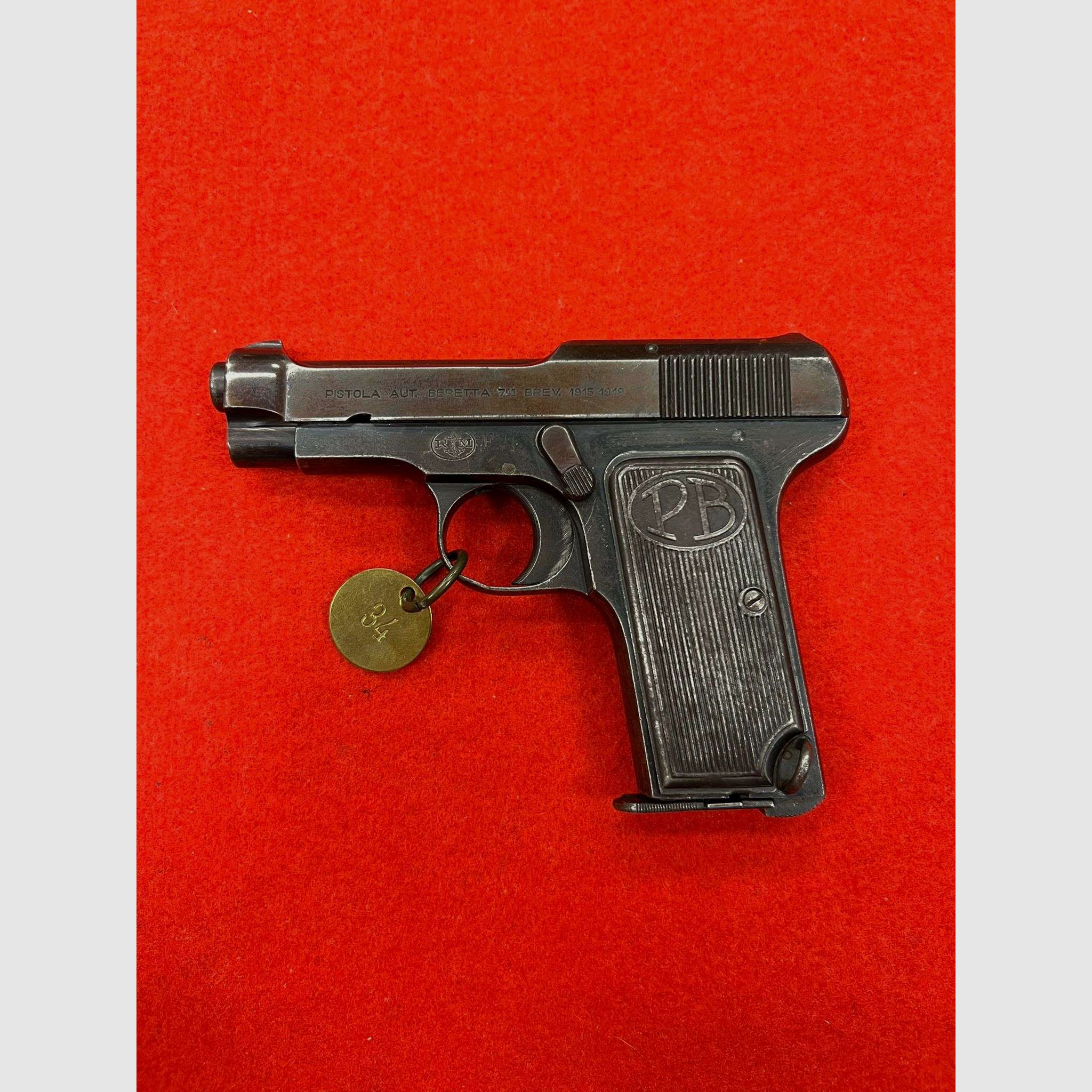 Pistole Beretta 34 „Regia Marina“ Kaliber 7.65, Bild 2 von 4
