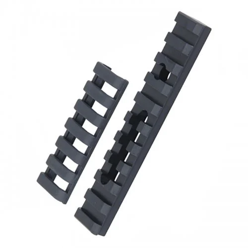 ERGO Picatinny rail, 10-slot, aluminum, flat for fore-end