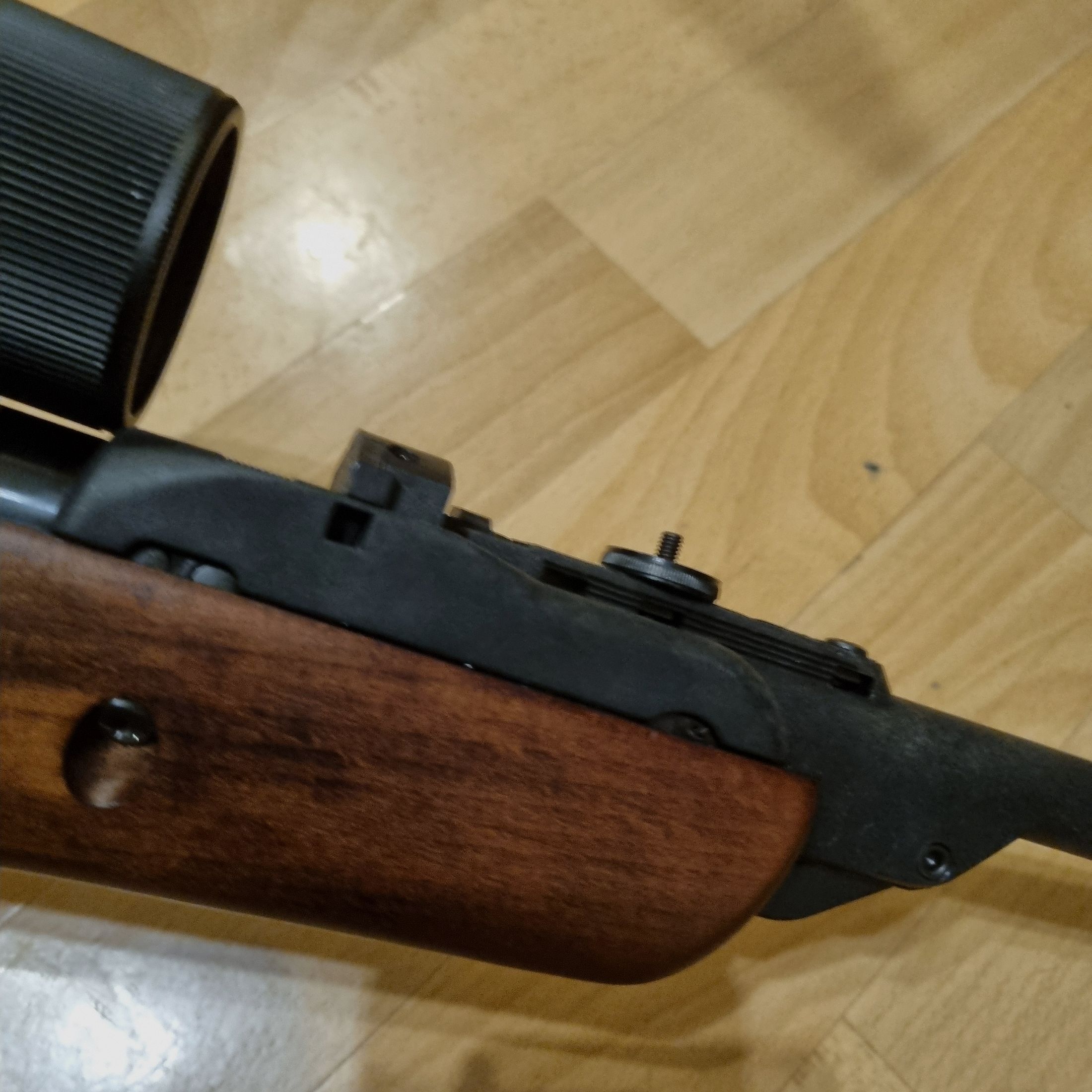 Gamo Multishot, Knicker 4,5 mm, mit ZF Walther