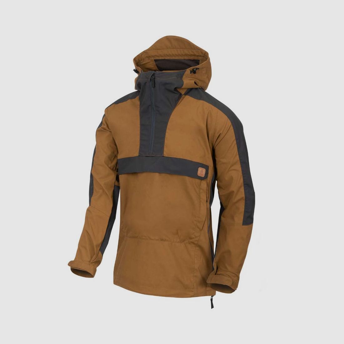 HELIKON-TEX WOODSMAN BUSHCRAFT ANORAK COYOTE-ASH GREY