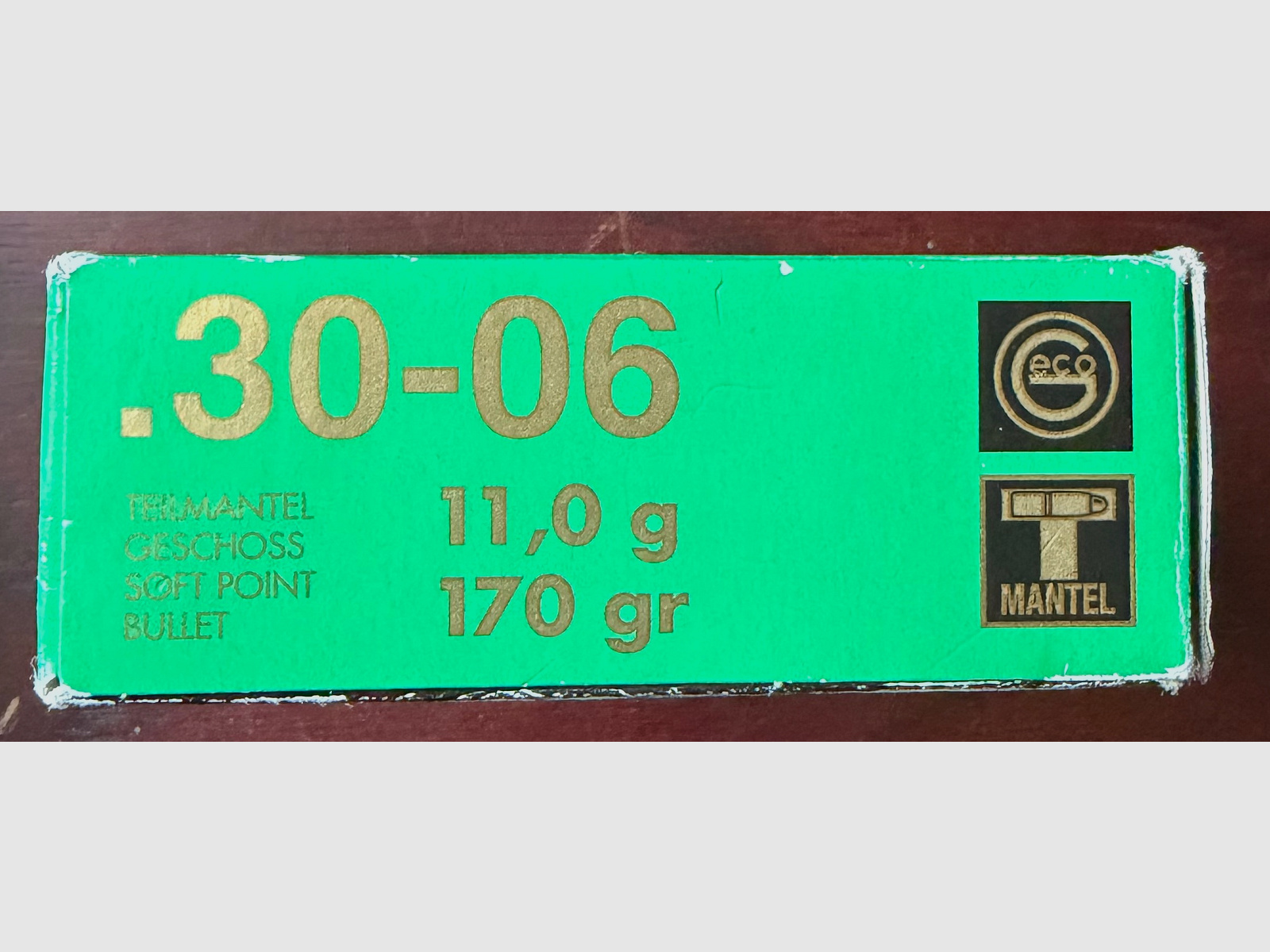 GECO .30-06 Springfield 11,0 g / 170 gr TM (Teilmantel) – 40 colpi