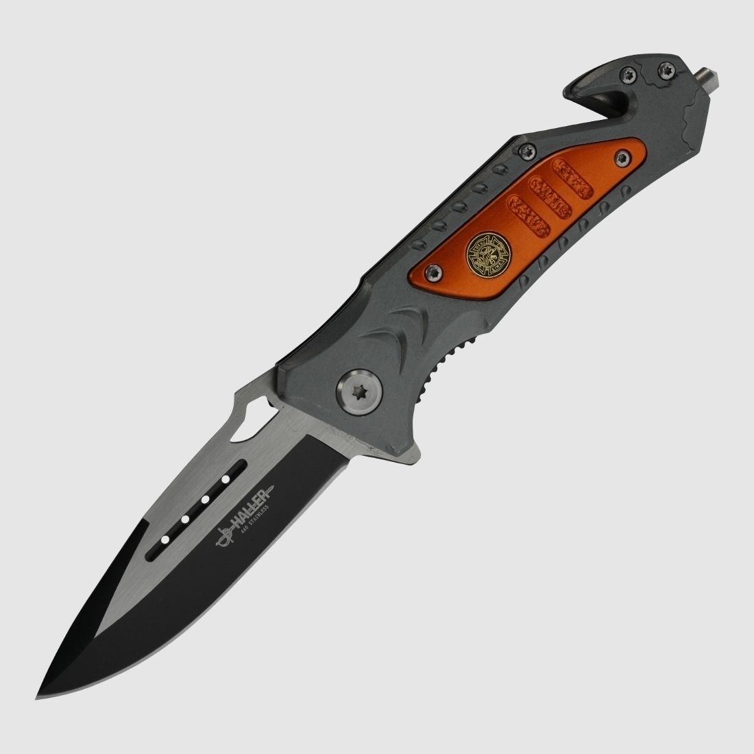 Rescue Taschenmesser grau/orange