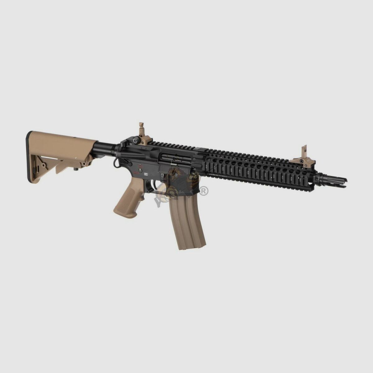 G&G GC18 MOD1 con ETU in Nero/Tan Airsoft S-AEG libero da 18
