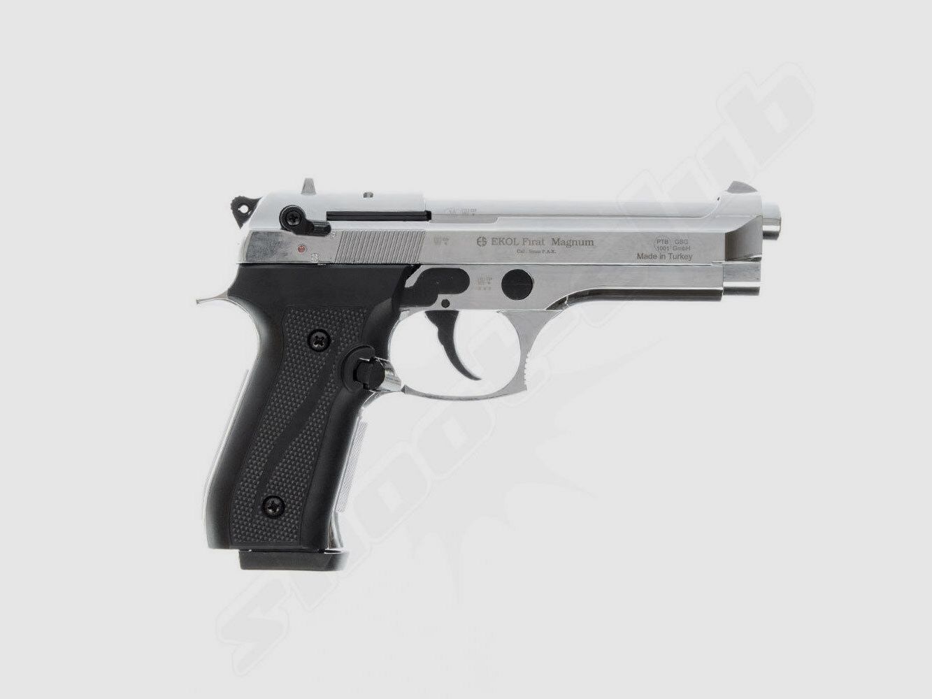 Ekol Firat Magnum pistolet à blanc 9mm P.A.K. / nickelé
