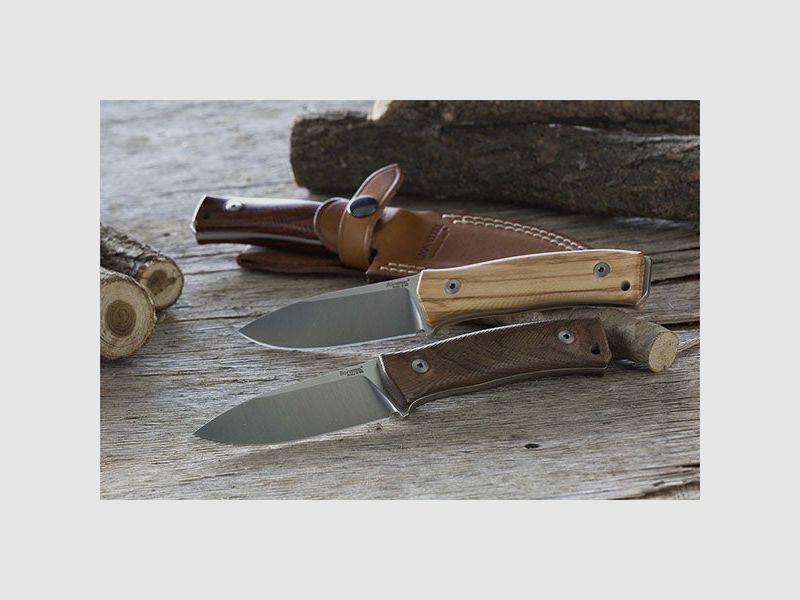 Fixed-Blade Messer M4 WOOD, Santos-Holz, Bild 2 von 6