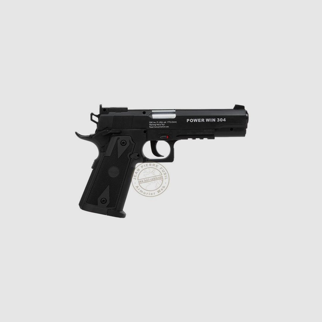 CO2 Luchtpistool 4,5 mm BB - BORNER POWER WIN 304 (max. 3 Joules), afbeelding 2 van 7