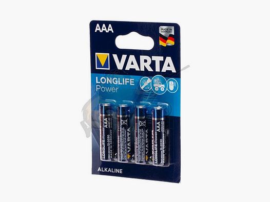 LR03 AAA Longlife Power 4er Pack - VARTA