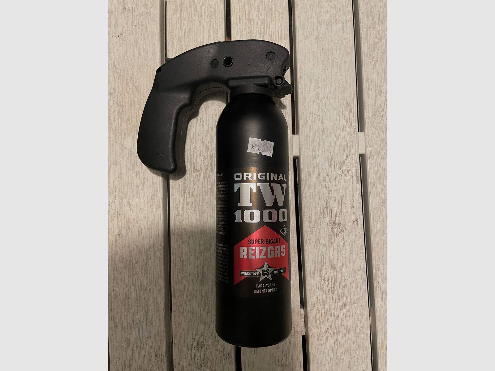 CS Abwehr Gas TW1000 Tierabwehrspray Pfeffer JET  Super-Gigant 400ml MHD 06/28