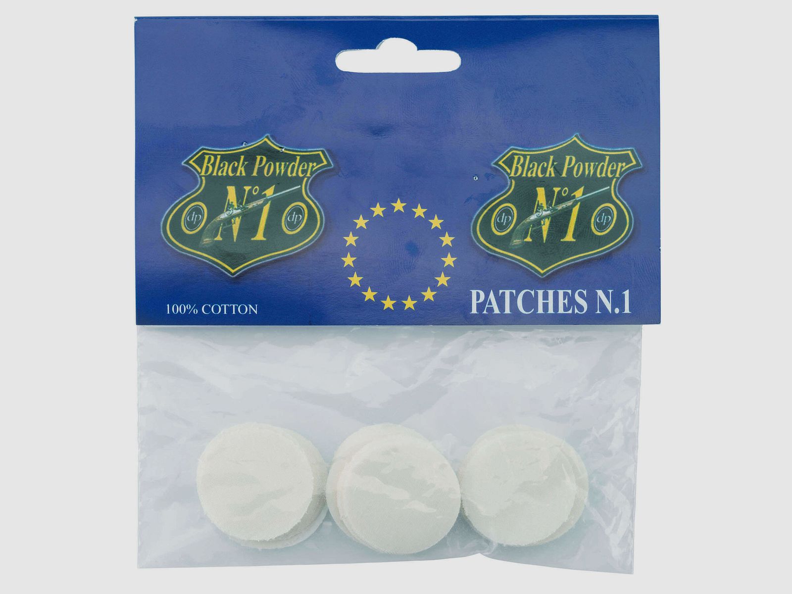 CALEPINS / RONDE KATOEN PADS Kal.36/41 0.12MM, afbeelding 1 van 2