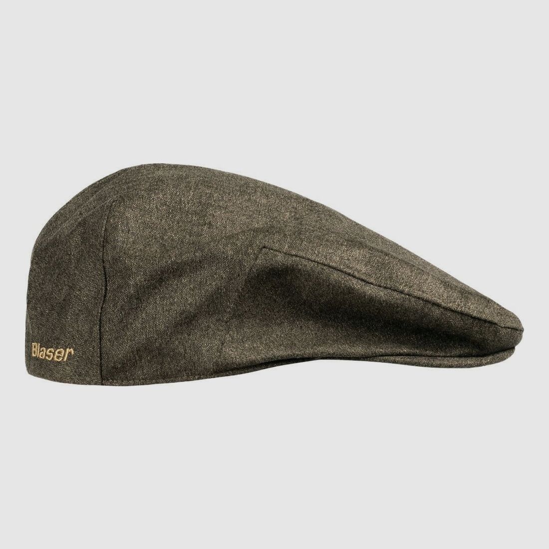 Blaser Vintage Schieber-Mütze Oliv melánge