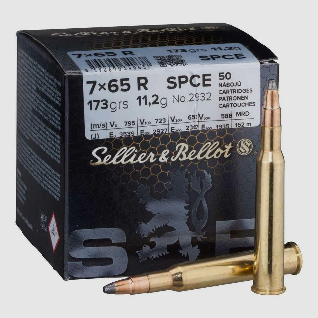 Sellier & Bellot S&B SPCE 173grs - 50Stk