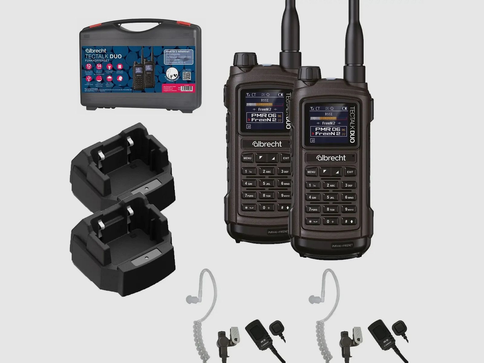 Midland Midland Radio Tectalk Duo set da valigetta da 2 pezzi