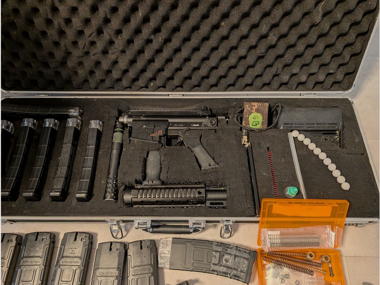 Set completo di marcatori RAP4 468 con molti accessori