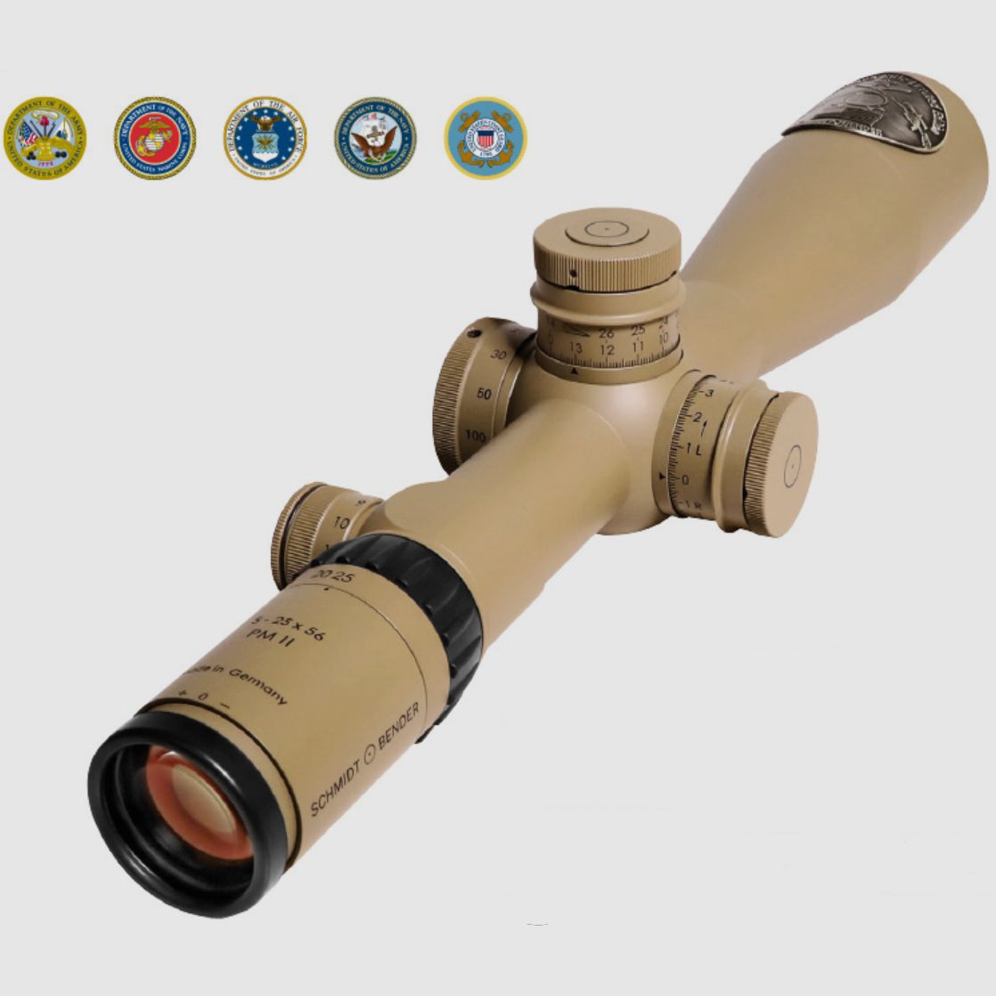 Schmidt u. Bender PSR PM II LP 5-25x34 Tremor2 cm ccw LIMITED EDITION #008