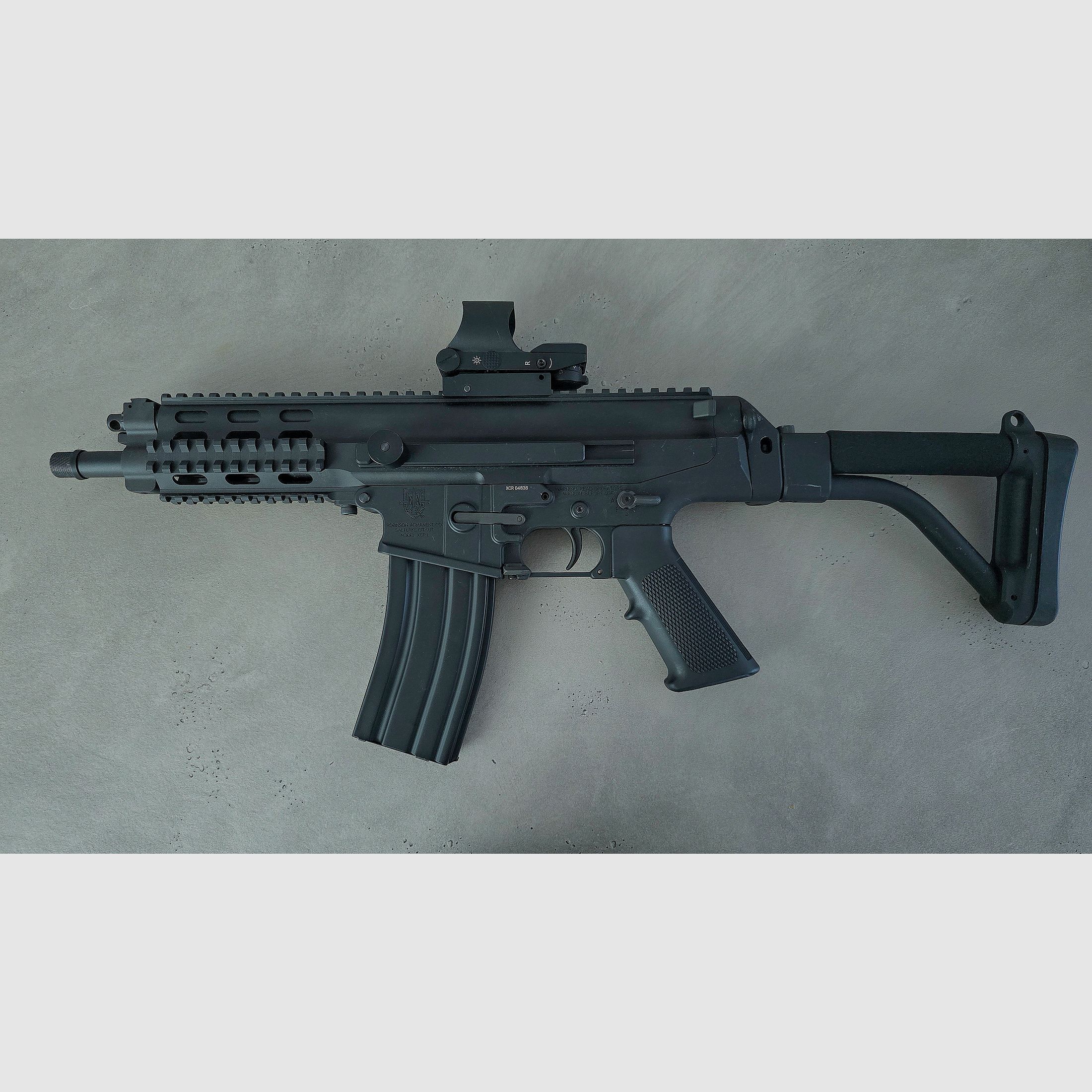 VFC Robinson Armament XCR Micro Metal S-AEG 6mm BB – Black